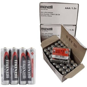 MAXELL - BATTERIE AU MANGANÈSE AAA R03 RÉTRACTABLE4