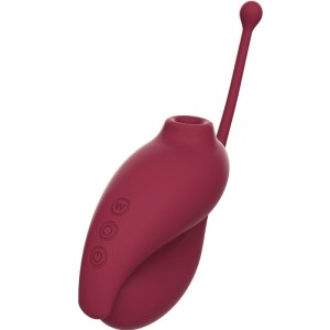 ADRIEN LASTIC - INSPIRATION CLITORIS SUCKER ŒUF VIBRANT ROUGE - APPLICATION GRATUITE