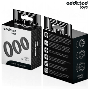 ADDICTED TOYS - LOT DANNEAUX PLATS EN SILICONE