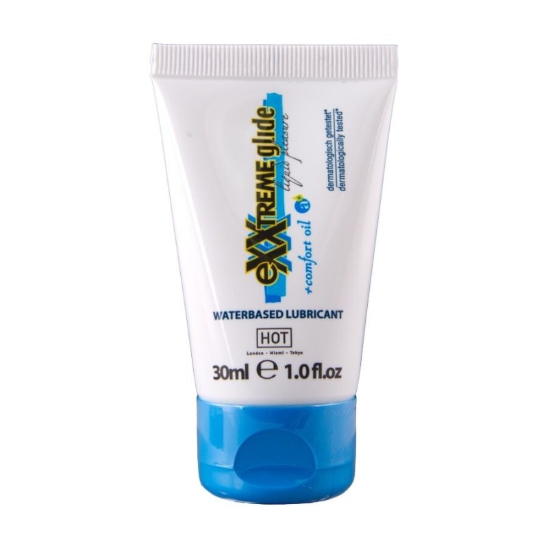 HOT - EXXTREME GLIDE LUBRIFIANT À BASE DEAU HUILE DE CONFORT A 30 ml
