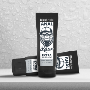 BLACK HOLE - GEL DE DILATATION ANALE À BASE DEAU 70 ML