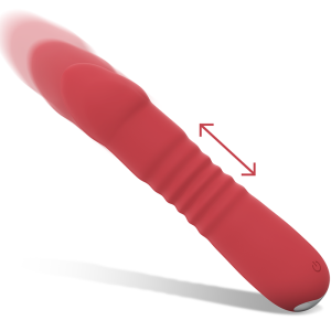 INTENSE - JUNI UP and DOWN 10 VIBRATIONS ROUGES