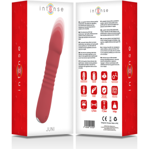 INTENSE - JUNI UP and DOWN 10 VIBRATIONS ROUGES