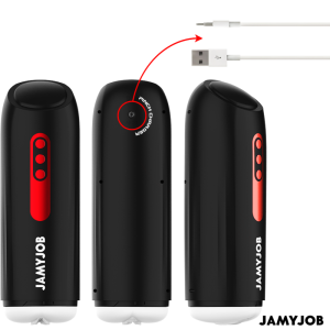 JAMYJOB - MASTURBATEUR VAGIN AUTOMATIQUE PHANTOM 5 MODES DASPIRATION ET DE POUSSE