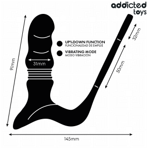 ADDICTED TOYS - ANNEAU PROSTATIQUE UPandDOWN