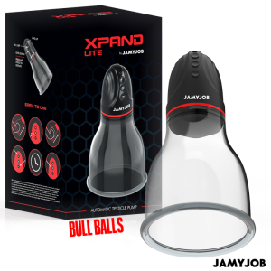 JAMYJOB - XPAND LITE POMPE À TESTICULES AUTOMATIQUE 3 NIVEAUX DASPIRATION GRIS