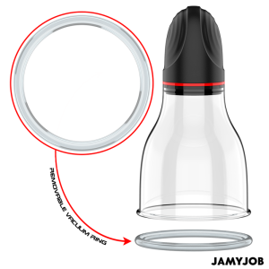 JAMYJOB - XPAND LITE POMPE À TESTICULES AUTOMATIQUE 3 NIVEAUX DASPIRATION GRIS
