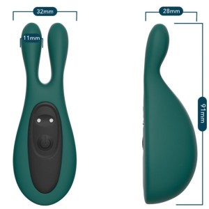ARMONY - STIMULATEUR and VIBRATEUR LAPIN VERT