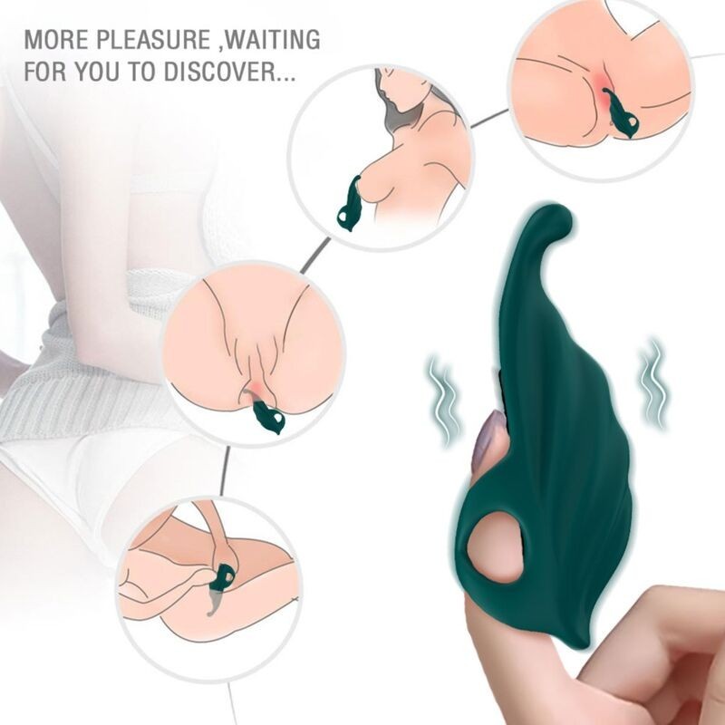 ARMONY - STIMULATEUR DE DOIGTS and VIBRATEUR VERT