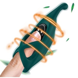 ARMONY - STIMULATEUR DE DOIGTS and VIBRATEUR VERT