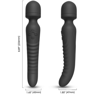 ARMONY - MISSION MASSAGER and VIBRATEUR EFFET CHALEUR NOIR