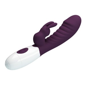 PRETTY LOVE - VIBRATEUR LAPIN NAUGHTY BUNNY 30 FONCTIONS VIOLET