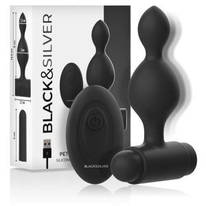 BLACKandSILVER - TUCKER PETITE TÉLÉCOMMANDE POUR PLUG ANAL EN SILICONE