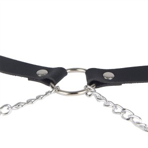 SUBBLIME - HARNAIS CEINTURE CUIR NOIR TAILLE UNIQUE