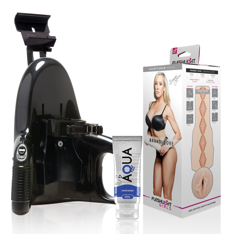 FLESHLIGHT - BRANDI LOVE VAGINA LANCEMENT UNIVERSEL LUBRIFIANT QUALITÉ AQUA 50 ML