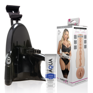 FLESHLIGHT - MIA MALKOVA VAGINA LVL UP LANCEMENT UNIVERSEL LUBRIFIANT DE QUALITÉ AQUA 50 ML