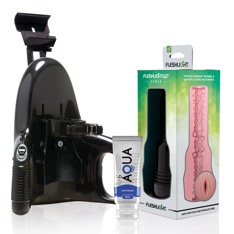 FLESHLIGHT - GO PINK LADY SURGE VAGIN LANCEMENT UNIVERSEL LUBRIFIANT DE QUALITÉ AQUA 50 ML