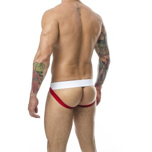 MOB - JOCK CLASSIQUE À RAYURES ARC-EN-CIEL TAILLE L