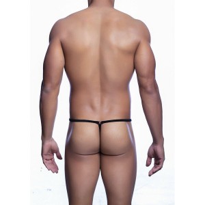 MOB - STRING NOIR EN FORME DE LARME TAILLE L-XL