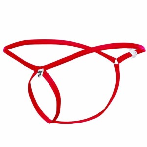 MOB - STRING ROUGE EN FORME DE LARME TAILLE L-XL