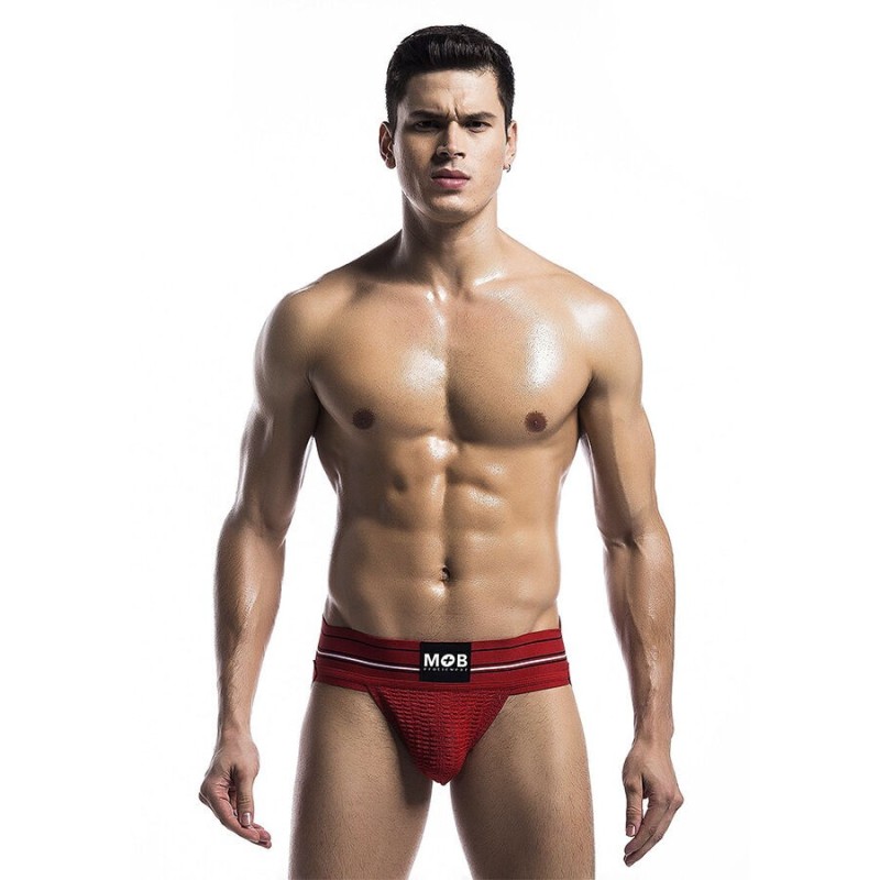 MOB - STRING CLASSIQUE ROUGE TAILLE S