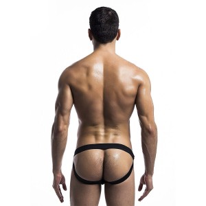 MOB - MAILLOT DE BAIN FETISH JOCKSTRAP NOIR TAILLE L