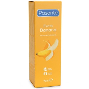PASANTE - LUBRIFIANT À BASE DEAU, ARÔME BANANE 75 ML