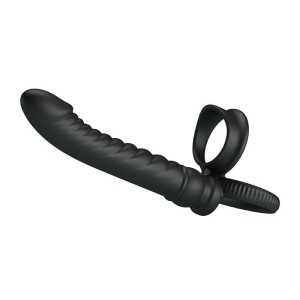 PRETTY LOVE - VIBRATEUR ANAL MERRITT AVEC ANNEAU ET VIBRATION NOIR