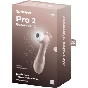SATISFYER - PRO 2 NOUVELLE GÉNÉRATION 2 VIBRATEUR À IMPULSIONS DAIR