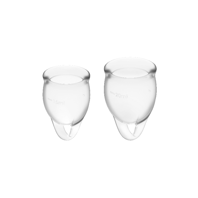SATISFYER - COUPE MENSTRUELLE FEEL CONFIDENT BLEU FONCÉ 15 20 ML