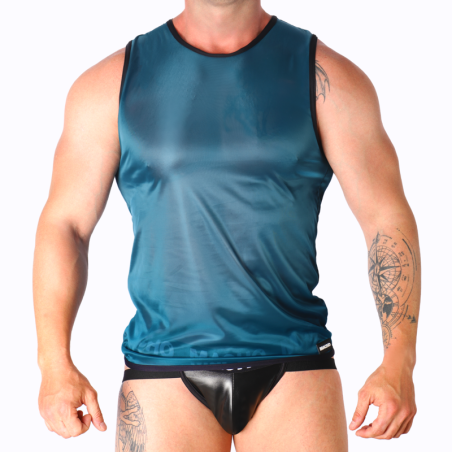 MACHO - T-SHIRT VERT L-XL