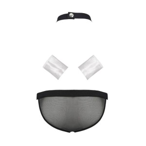 PASSION - 036 SLIP ALFROJO NOIR S-M