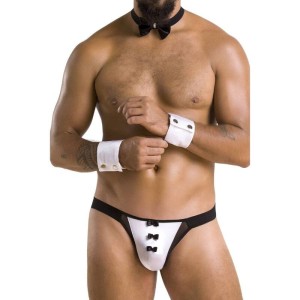 PASSION - 036 SLIP ALFROJO NOIR S-M