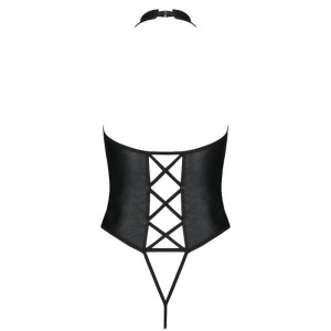 PASSION - NANCY BODY CUIR ÉCOLOGIQUE S-M