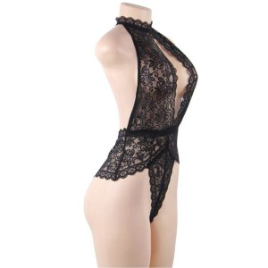 SUBBLIME - TEDDY DENTELLE BONNET OUVERT L-XL