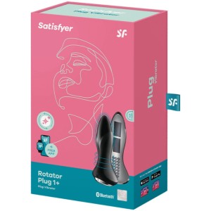 SATISFYER - ROTATOR PLUG 1 APPLICATION VIBRANTE ROUGE