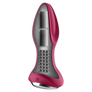 SATISFYER - APPLICATION DE PLUG VIBRANT ROTATOR PLUG 2 NOIR