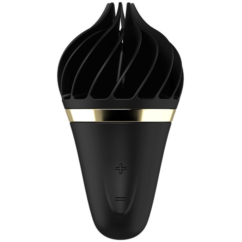 SATISFYER - SPINNATOR SWEET TREAT BRUN and ROSE