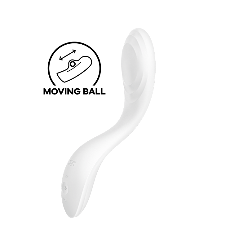 SATISFYER - VIBRATEUR SPOT G RRROLLING PLEASURE VERT