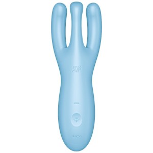SATISFYER - APPLICATION VIBRATEUR THREESOME 4 ROSE