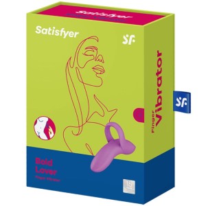 SATISFYER - VIBRATEUR DOIGTS BOLD LOVER BLANC