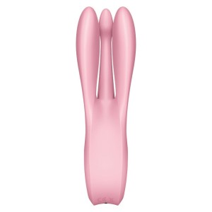 SATISFYER - VIBRATEUR THREESOME 1 BLEU