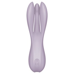 SATISFYER - VIBRATEUR THREESOME 2 NOIR