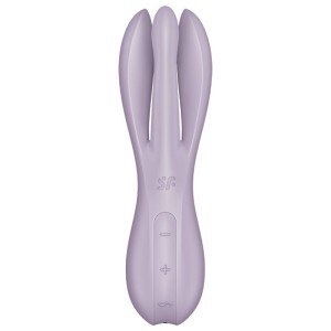SATISFYER - VIBRATEUR THREESOME 2 NOIR