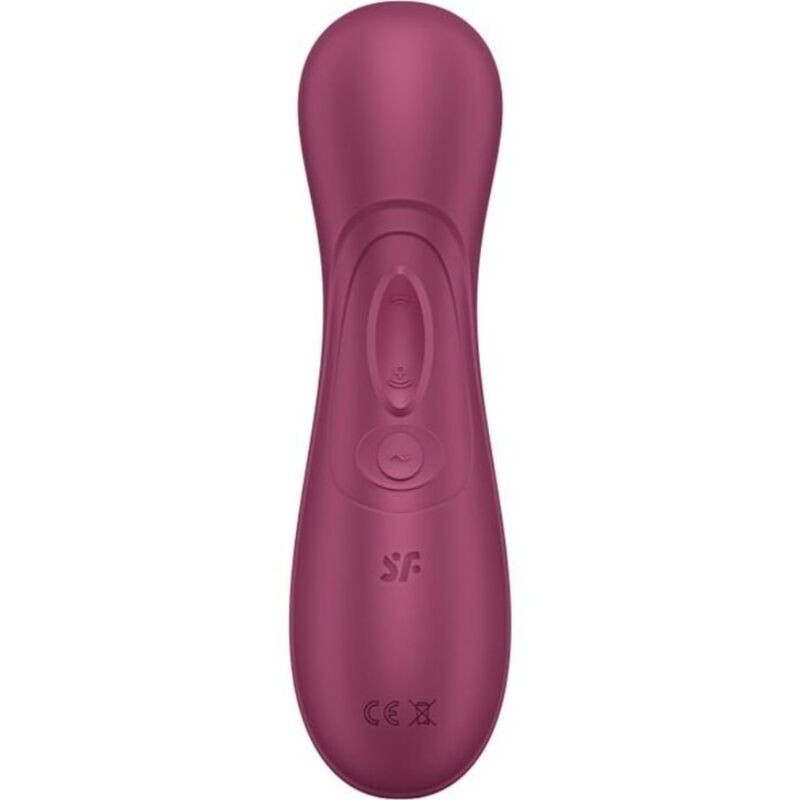 SATISFYER - PRO 2 GÉNÉRATION 3 TECHNOLOGIE AIR LIQUIDE VIN ROUGE
