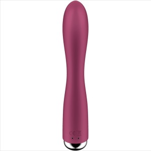 SATISFYER - SPINNING RABBIT 1 CLITORIS ET STIMULATION DU POINT G ROUGE