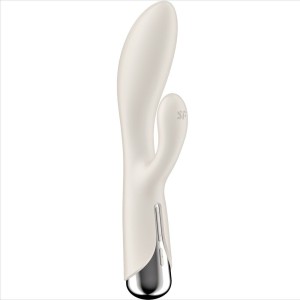 SATISFYER - SPINNING RABBIT 1 CLITORIS ET STIMULATION DU POINT G ROUGE