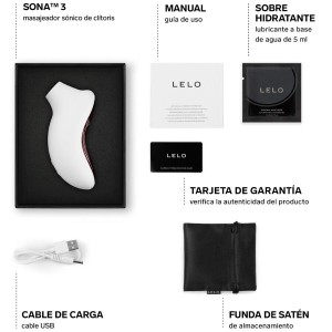 LELO - SONA 3 CRÈME DE MASSAGE CLITORAL SONIC