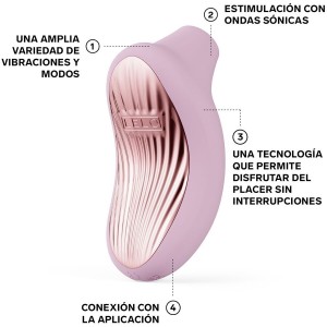 LELO - SONA 3 CRUISE MASSEUR CLITORAL SONIQUE NOIR