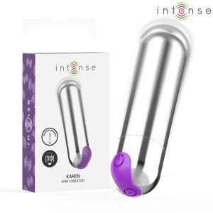 INTENSE - KAREN MINI VIBRANT RECHARGEABLE BALLE NOIRE